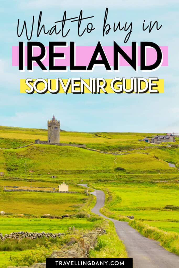 Are you planning your next trip and wondering what to buy in Ireland? Let me show you the best souvenirs from Ireland: products you can only buy on this trip and that you'll fall in love with!