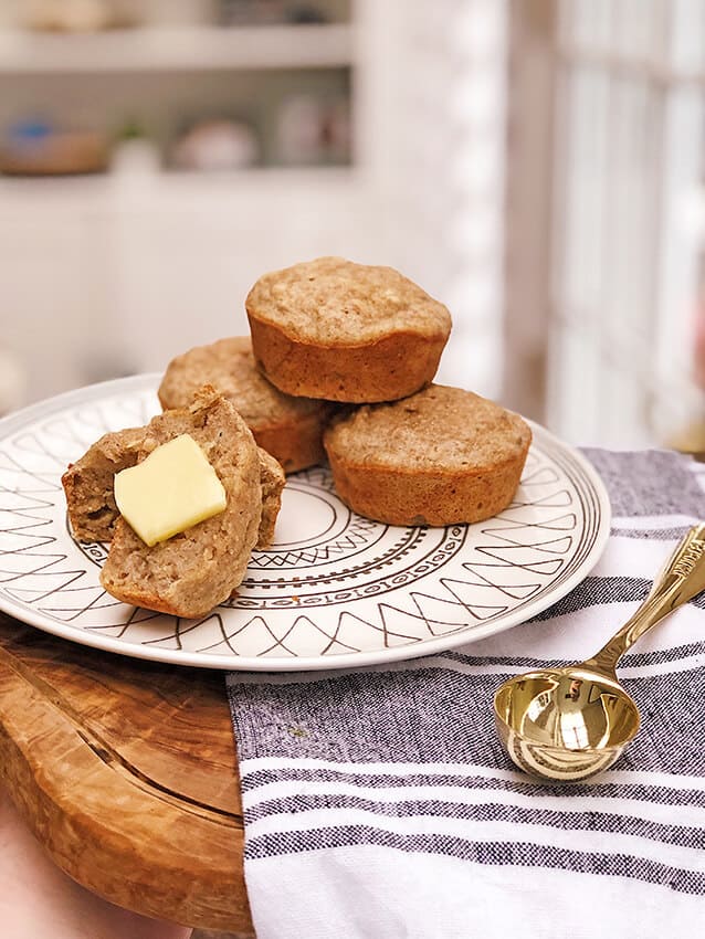 Butter and Irish bread at the Butter museum in Cork