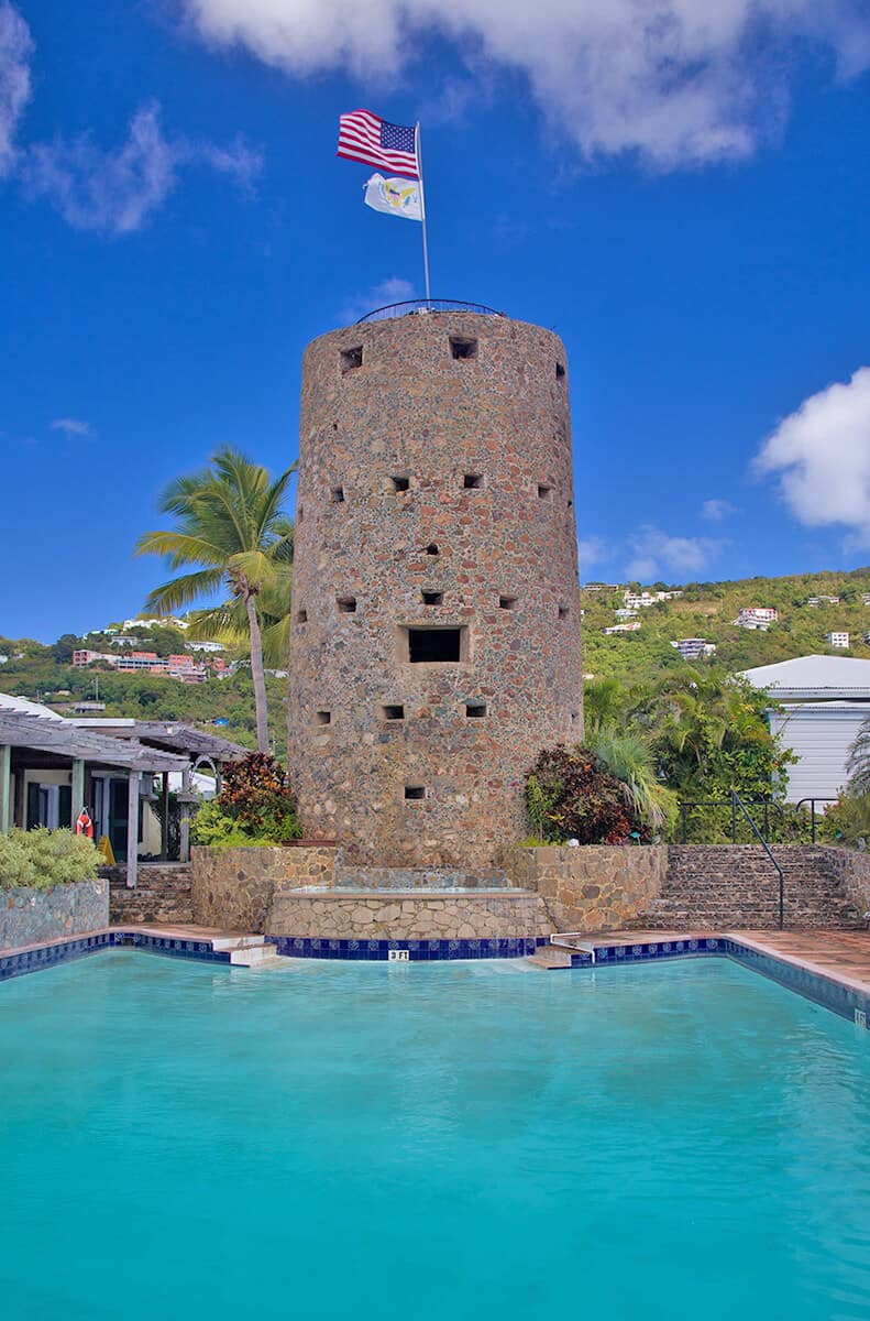 Blackbeard's Tower in Charlotte Amalie 