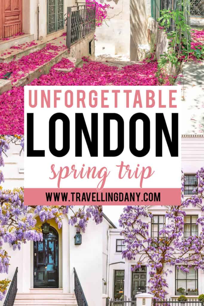 There are so many things to do in London in spring! If you're planning to visit the British capital, this is the perfect guide for you! Find the best photography spots, where to find wisteria in London, the best gardens and what to pack for a spring trip to London!