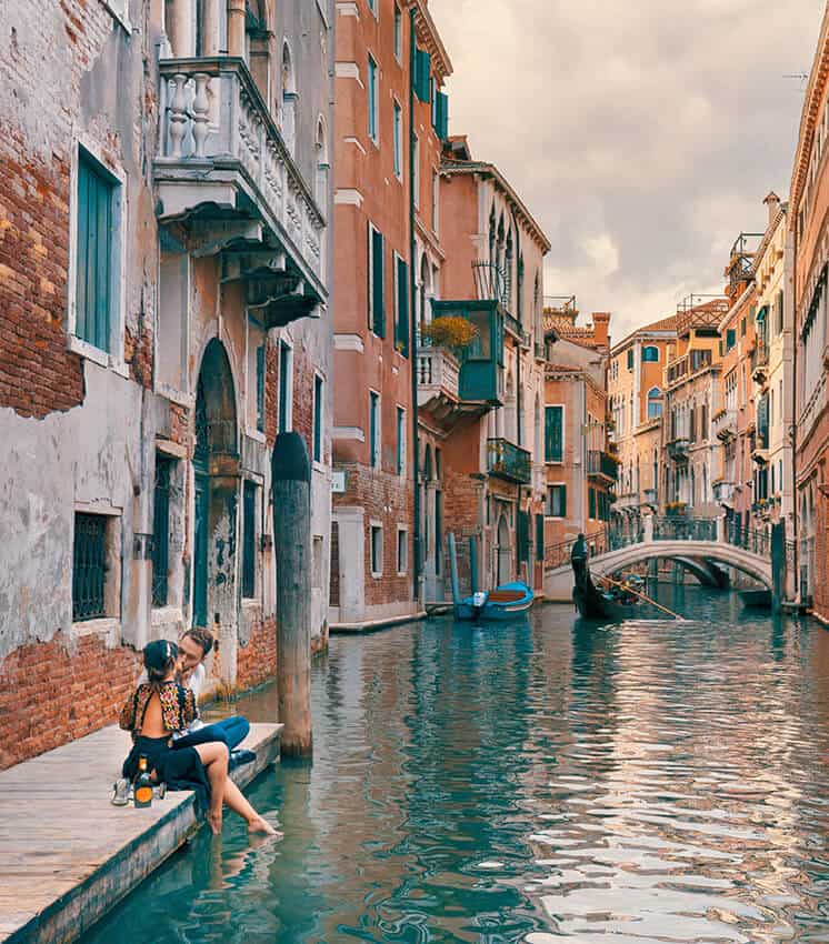 romantic tour of italy