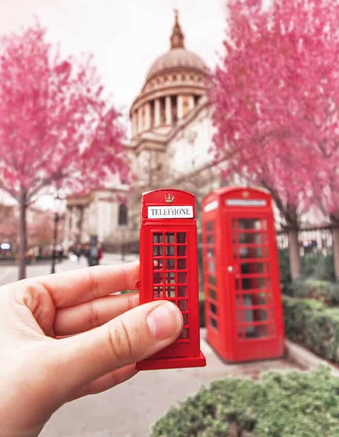 St. Paul's Cathedral in Spring in London