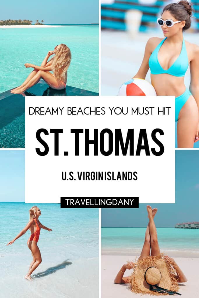 Are you in need of spending some time on the beach? Treat yourself to a dream vacation in St. Thomas, US Virgin Islands! Discover the 10 best St Thomas beaches, for every kind of traveller. It includes romantic spots and how to get to each one!