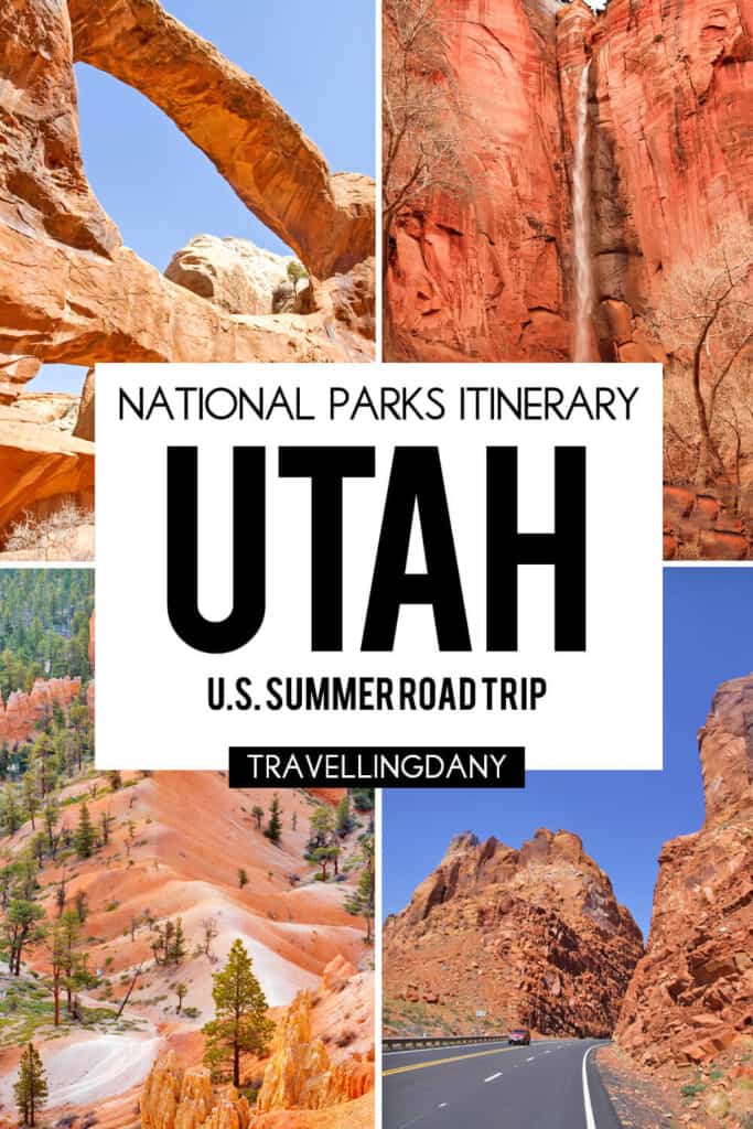 The perfect Utah road trip itinerary for an unforgettable vacation! This ultimate guide includes all the best stops, how to visit all the Utah Mighty 5, info on where to eat and where to stay. Make sure to enjoy parks like Arches, Canyonland, Capitol Reef, Zion and more!
