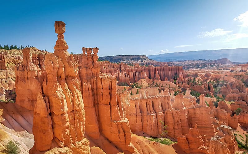 Hoodoos at Bryce Canyon in Utah