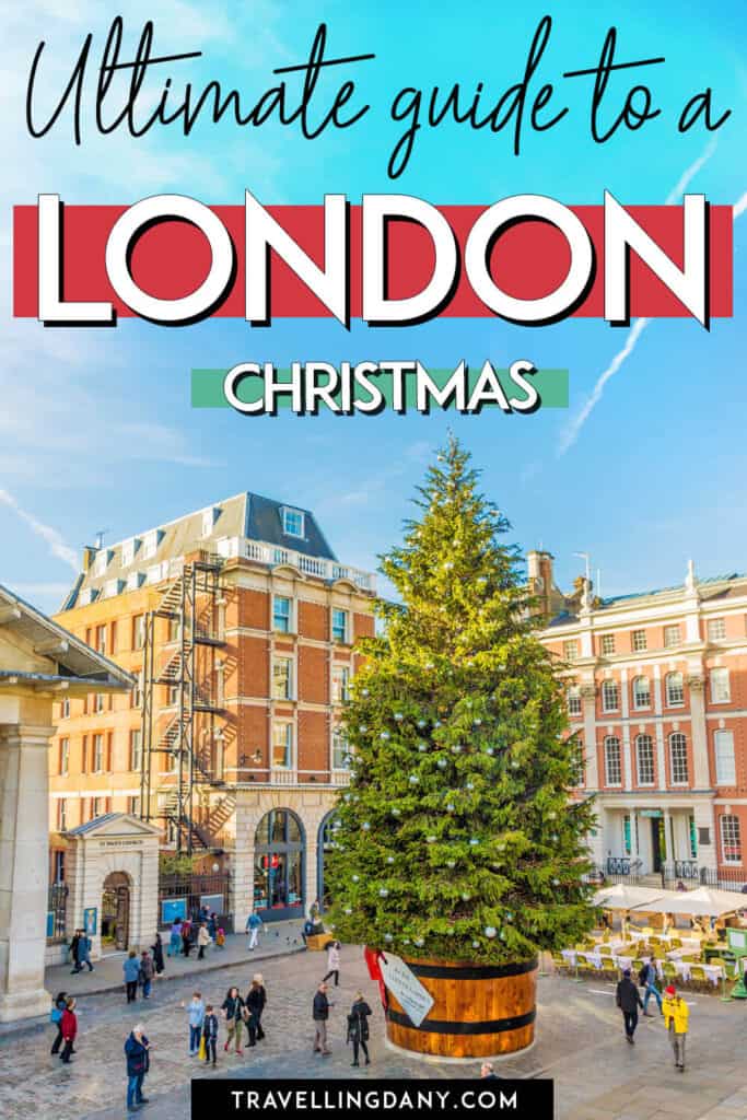 All the best things to do in London at Christmas: an easy to use travel guide! Click to find the best London Christmas lights, what to do in December, where to get the instagrammable spots and the best Christmas tea!