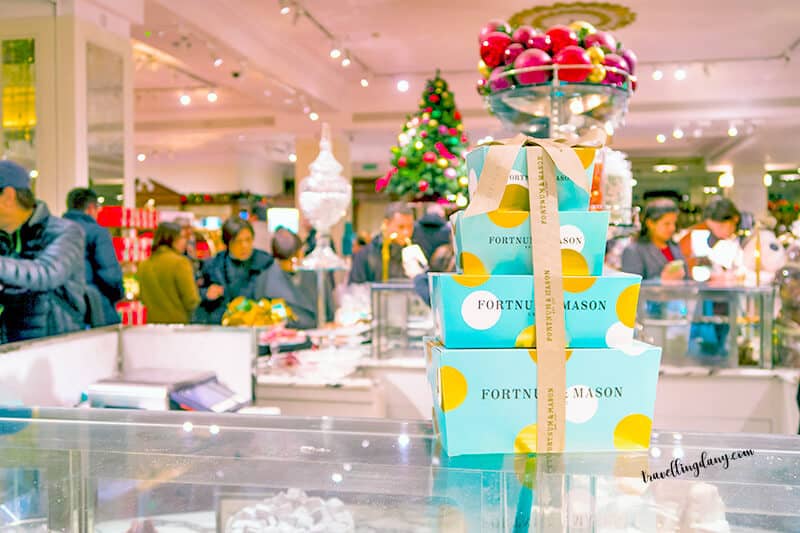 Natale da Fortnum and Mason a Londra Piccadilly