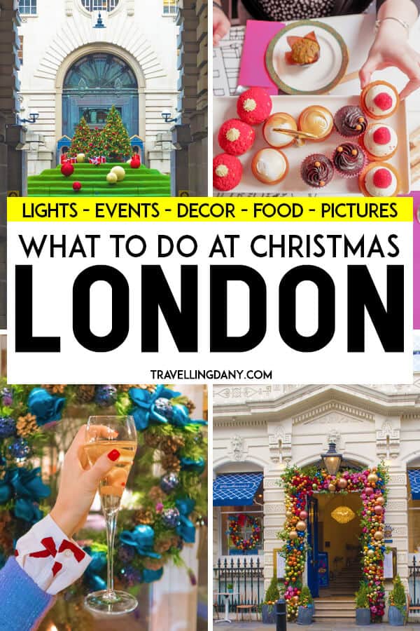 Stai organizzando un viaggio a Londra per le feste? Dai un'occhiata a questa guida di viaggio aggiornata! Scopri cosa fare a Natale a Londra, tutti gli eventi gratuiti, dove bere un Christmas afternoon tea, i migliori mercatini, le luminarie e tanto altro!