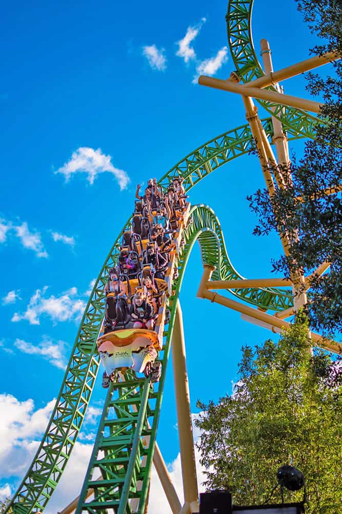 Disney World rollercoaster (Florida)