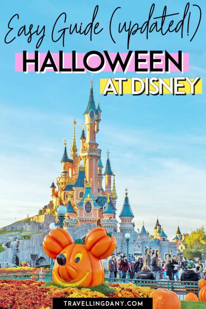 Easy guide to Halloween at Disney World! The guide includes all the most updated info on the Disney parades, characters meet and greet, trick and treats and the most instagrammable Halloween food at Disney World!