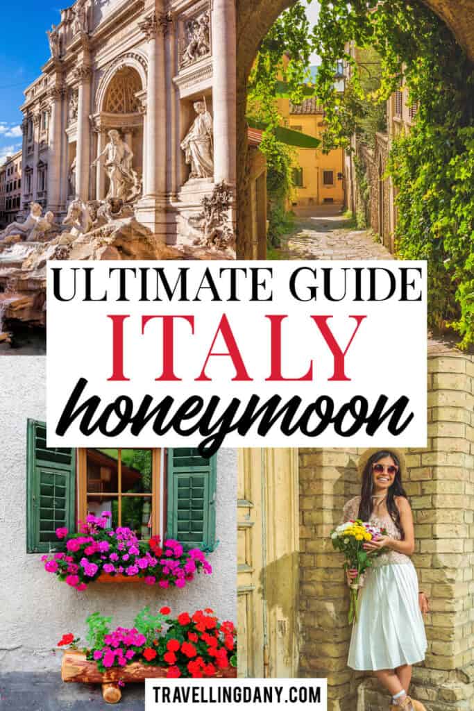 Ultimate guide to the perfect Honeymoon in Italy! With tips from a local, updated packing tips, transport information and the best itinerary. Plan this romantic Italy vacation to Venice, Positano, Rome, Florence and Cinque Terre, also on a budget!