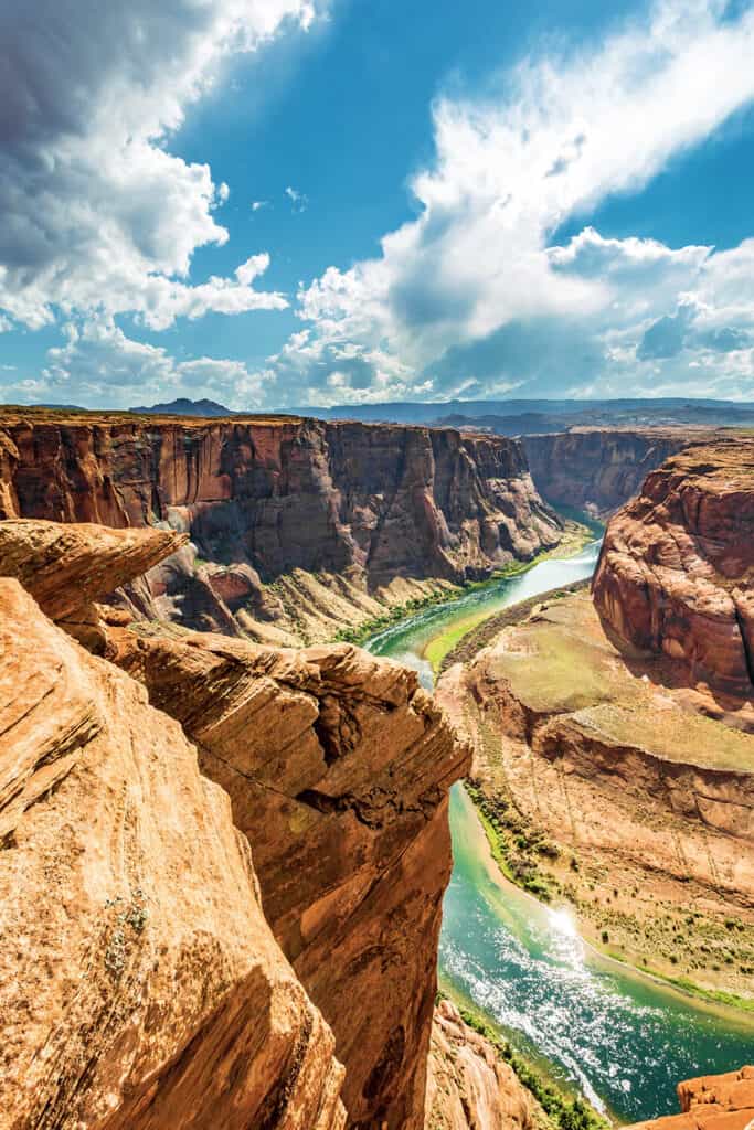 Deep Canyon in Arizona at Horseshoe Bend