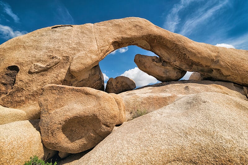 Arch Rock at Joshua Tree National Park