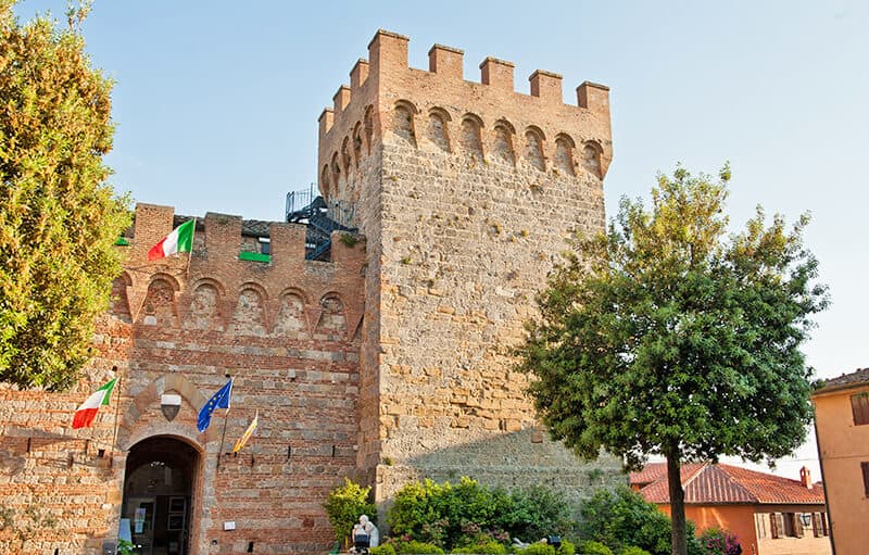 Castello di Casole in Toscana