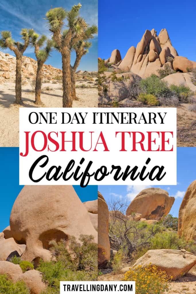 Itinerario alla scoperta del Joshua Tree National Park in California: con info utili su cosa vedere in un giorno, dove scattare foto fantastiche e come vivere questo viaggio da sogno!
