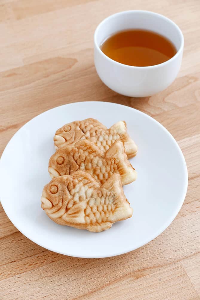 Japanese fish-shaped treats