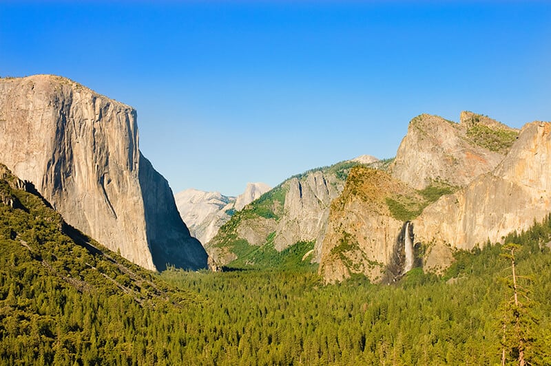 Tunnel View at Yosemite National Park