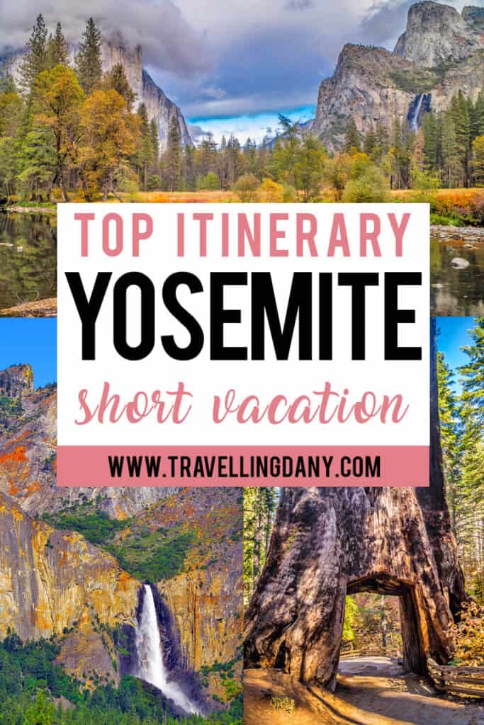 Do you want to plan a short Yosemite vacation? Here’s the perfect travel guide, with a free itinerary! Make sure your Yosemite weekend trip is unforgettable and discover the instagrammable spots, the best viewpoints, and all the Yosemite hikes you don’t want to miss!