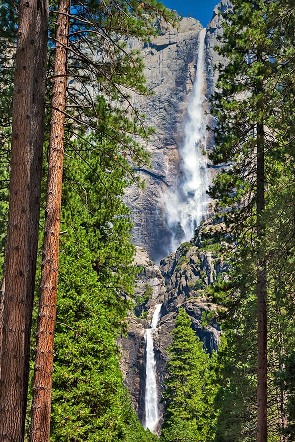 Upper and Lower Yosemite Falls