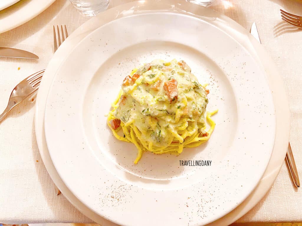 Pasta con Orapi e pecorino abruzzese