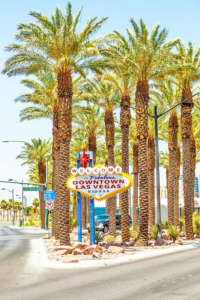 Welcome to Downtown Las Vegas sign