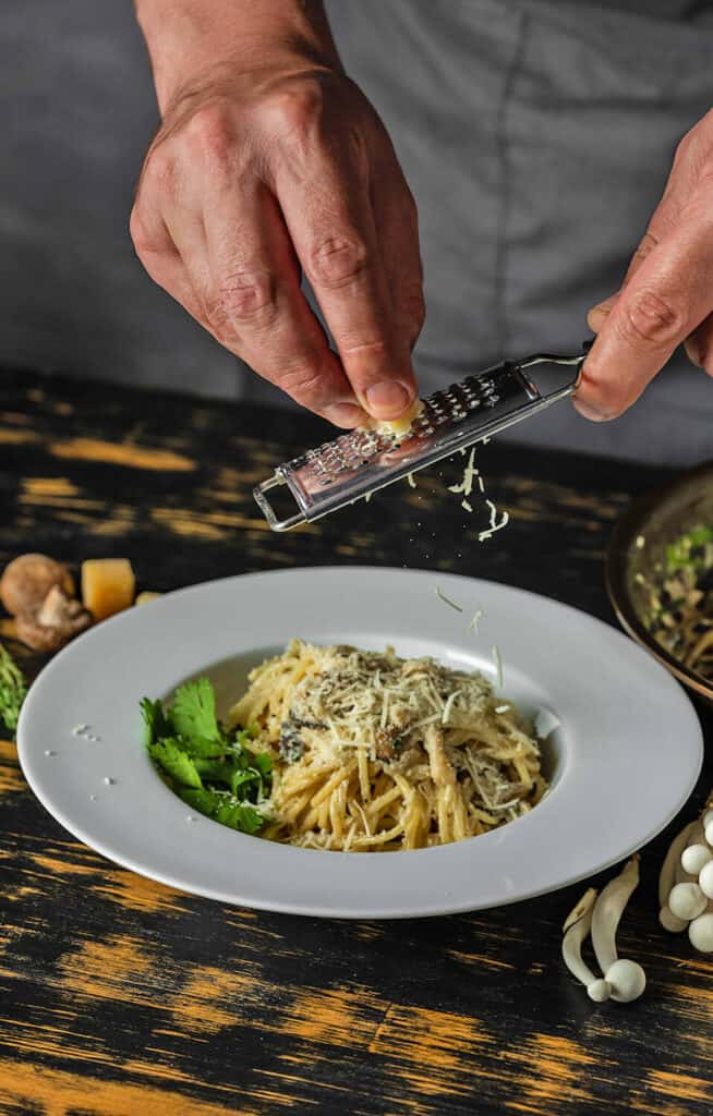 Abruzzo pasta with truffles