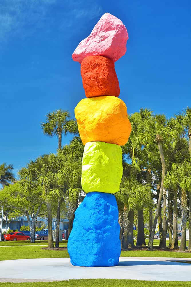 Scultura Magic Mountain a Miami