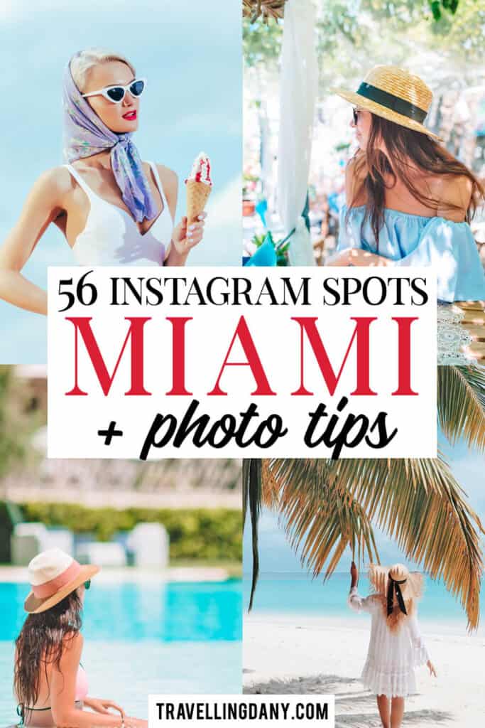 Discover the best instagrammable spots in Miami with this ultimate guide! It includes a lot of photography tips, the iconic places in Florida and specific info on where to take pictures in Miami. Get ready for your next trip!