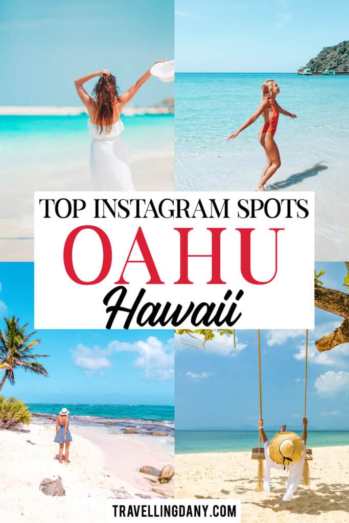 Stai organizzando una vacanza alle Hawaii e hai bisogno di scoprire cosa vedere a Oahu? Scopri 30 meravigliosi posti a Oahu dove scattare fotografie per instagram e riempi il tuo feed di likes!