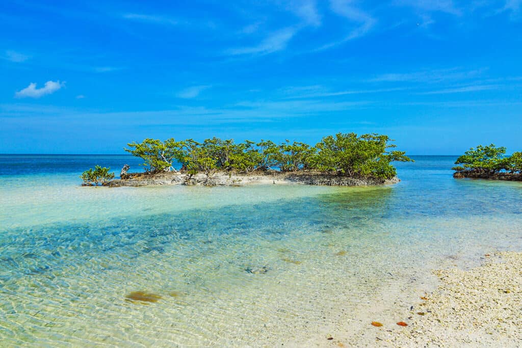 Tiny island in Florida (USA)