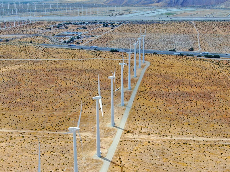 Windmills in Palm Springs