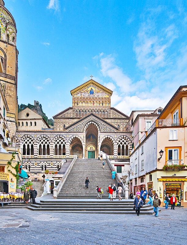 Duomo Cathedral in Amalfi (Italy)