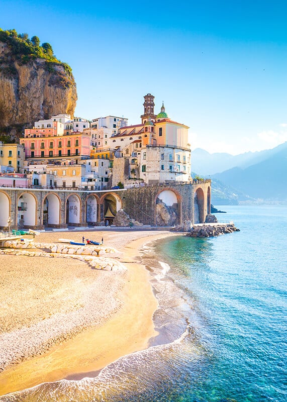 Atrani beach (Amalfi Coast)