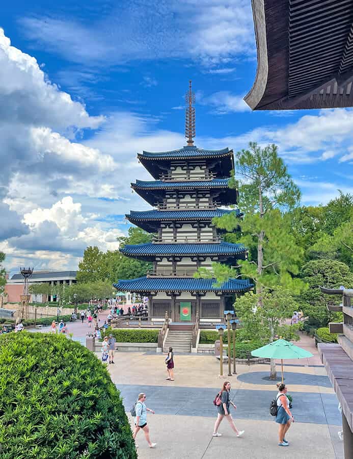 Japan pavilion at Epcot (FL)