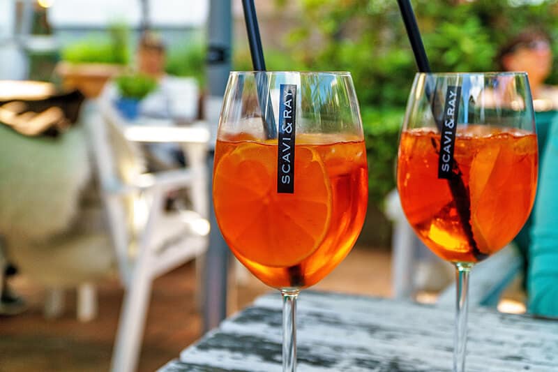 Two Aperol Spritz