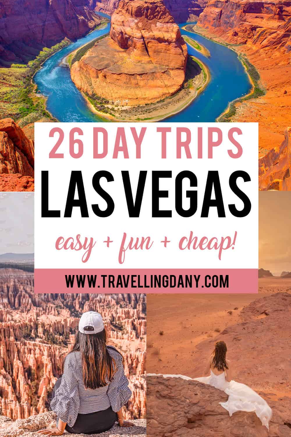 Scopri le migliori escursioni da Las Vegas in Nevada da organizzare autonomamente e in economia! Per un viaggio da sogno negli Stati Uniti!