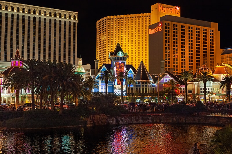 Harrah's casino on Las Vegas Blvd