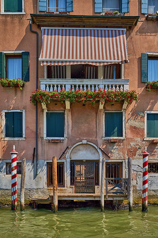 Traditional house in Venice (Italy)