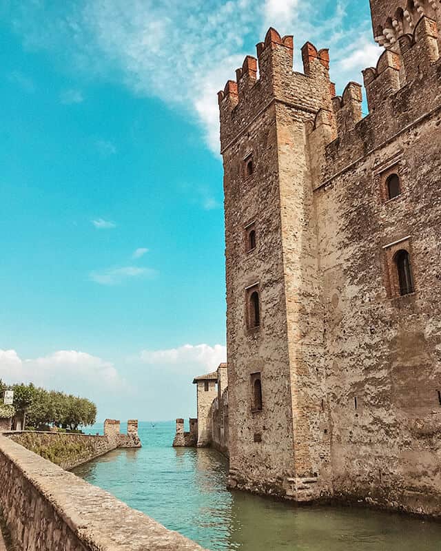 Sirmione Castle in Italy