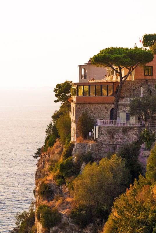 Sunset on the Amalfi Coast