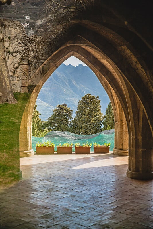 Hidden alley in Ravello (Italy)