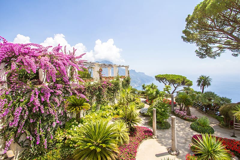 Gorgeous garden at Villa Rufolo
