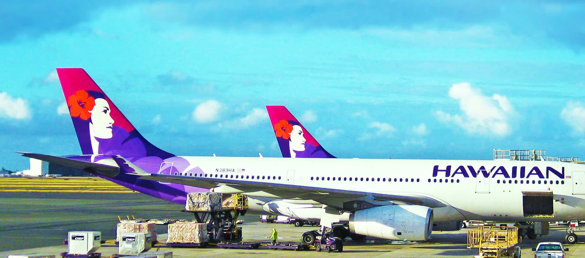 Hawaaian airlines planes