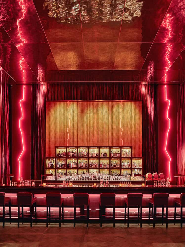 Iconic bar at the Four Seasons
