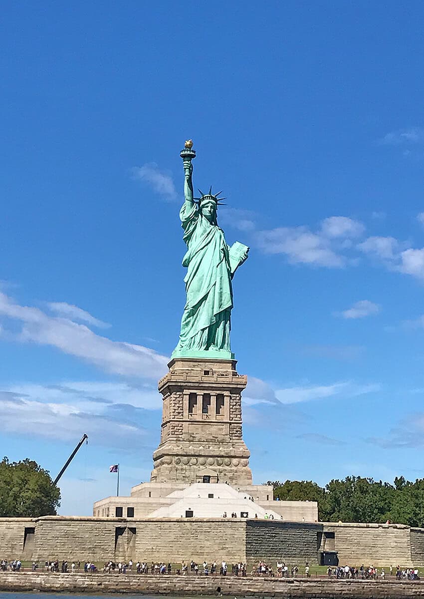Statue of Liberty at Ellis Island