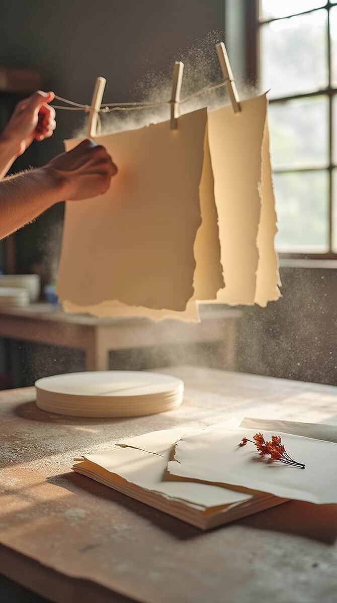 Handmade paper workshop in Amalfi (Italy=
