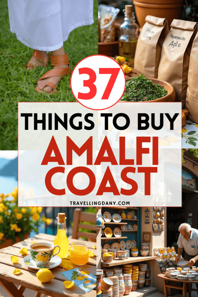 Want to shop like someone who actually lives here? These things to buy in Amalfi Coast are backed by a local and packed with personality—no tourist traps here!
